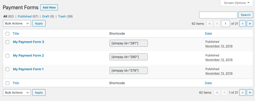 Wordpress Payment Form Plugin